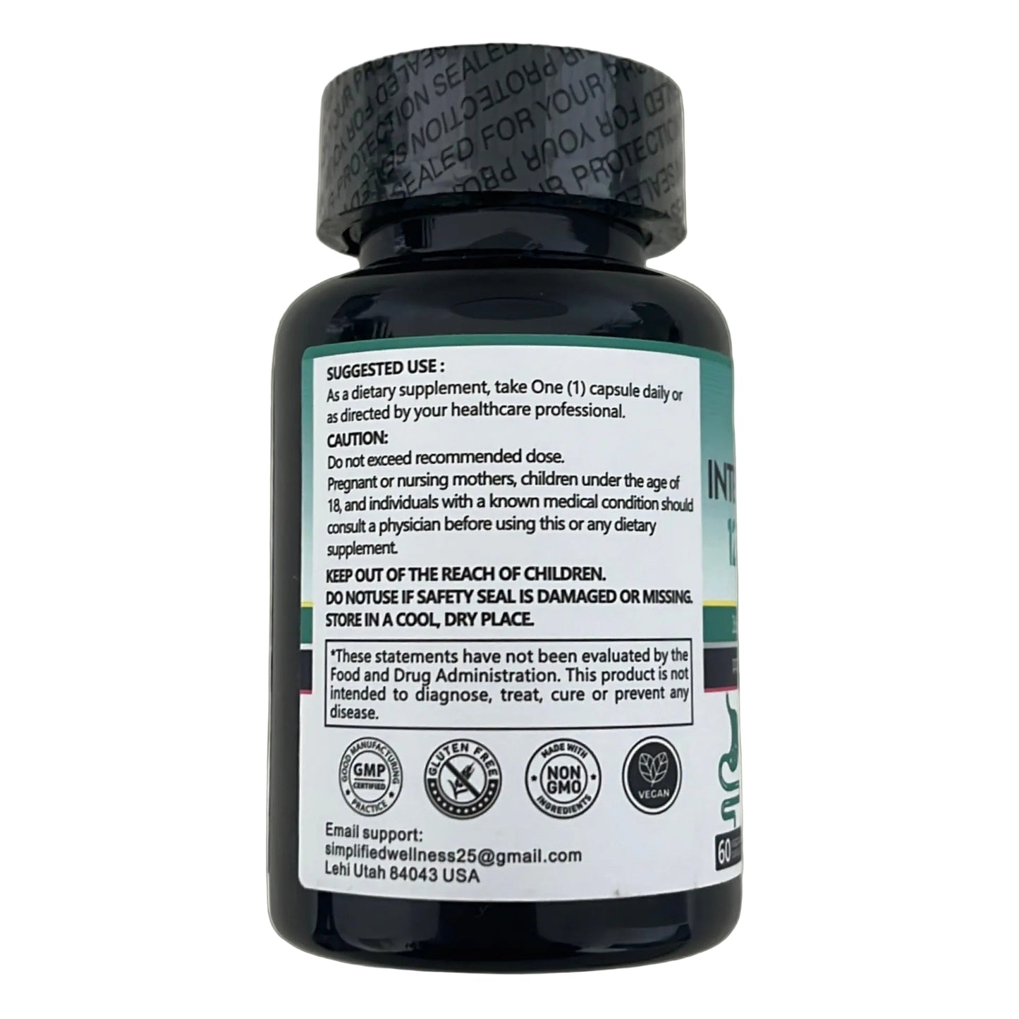 2 Simplified Wellness Intestinal Flora Probiotics for the price of 1