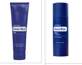 Deep Blue Stick & Rub Duo