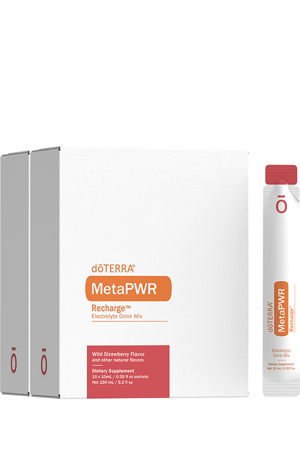 Mezcla de electrolitos de recarga MetaPWR Fresa silvestre