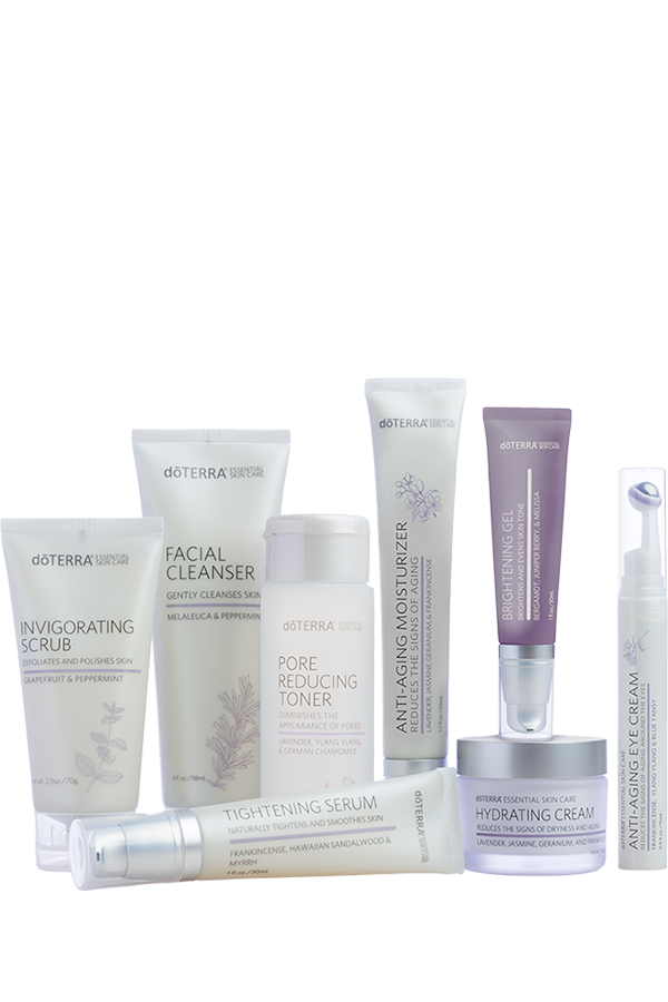 Kit de cuidados essenciais para a pele