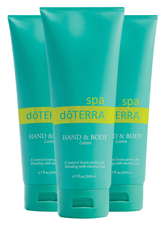 Loción para manos y cuerpo dōTERRA® spa (paquete de 3)