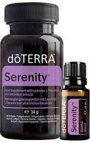 doTERRA Serenity Softgels 60ct and Oil 15ml combo