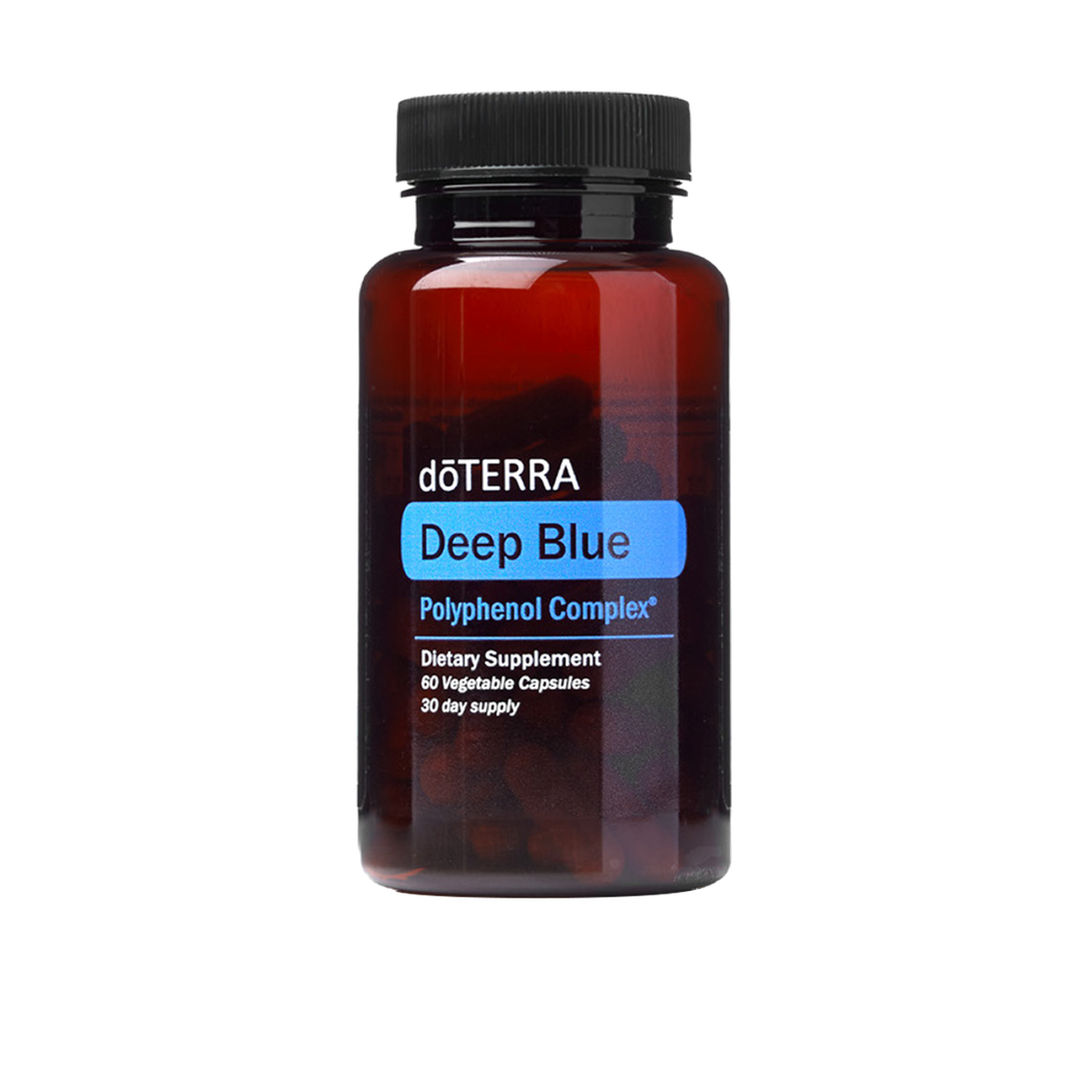 doTERRA Deep Blue Polyphenol Complex 60 vegetable capsules 30 day supply