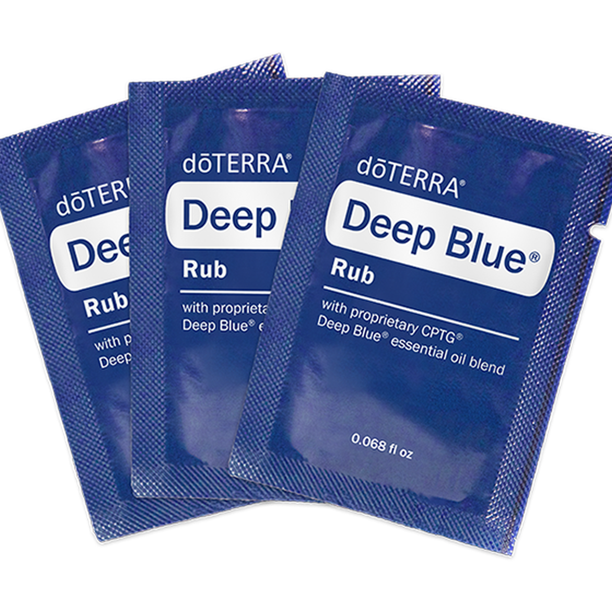 doTERRA Deep Blue Rub Samples 10 x 2ml pouches