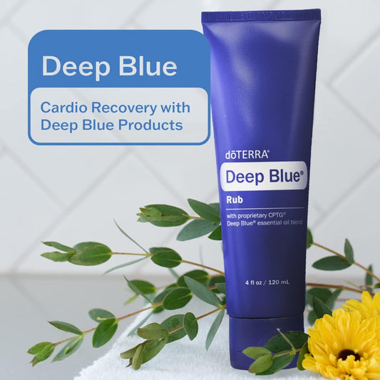 doTERRA Deep Blue Rub topical massage cream tube