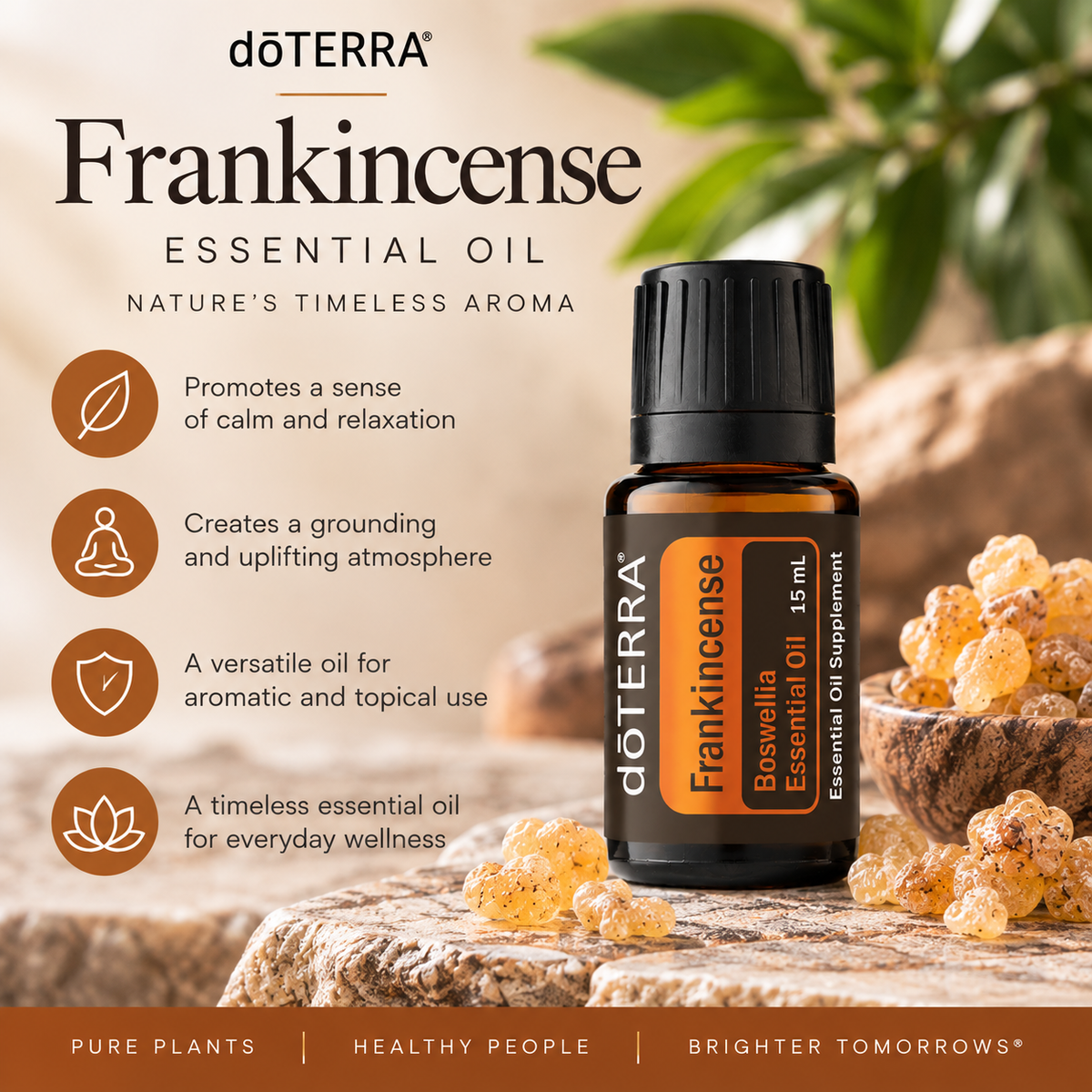 doTERRA Frankincense Essential Oil 15ml product information