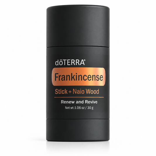 doTERRA Frankincense Stick + Naio Wood 30g topical skin care stick