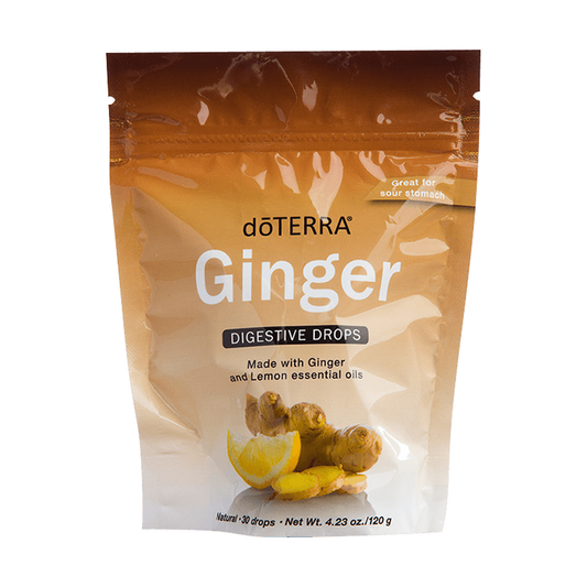 dōTERRA® Ginger Digestive Drops - genuine doTERRA product image