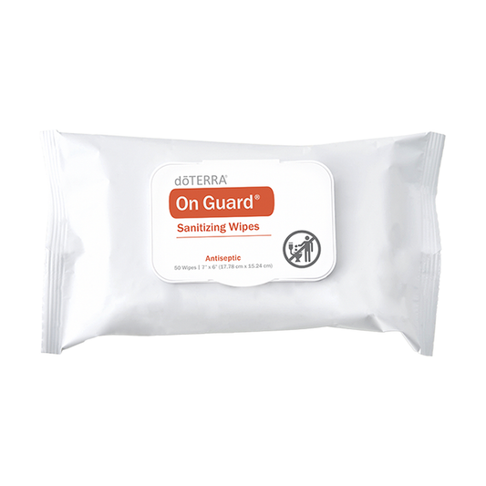 doTERRA On Guard Sanitizing Hand Wipes - genuine doTERRA product image
