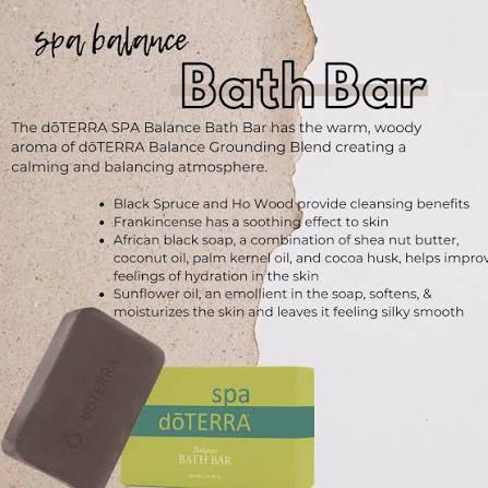 doTERRA Balance Bath Bar 3 Pack